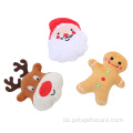 Süße Weihnachtserie weiche Plüsch -Katzenminzen -Katzenspielzeug Spielzeug